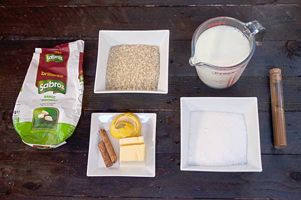 Arroz Con Leche Hondureño Ingredientes