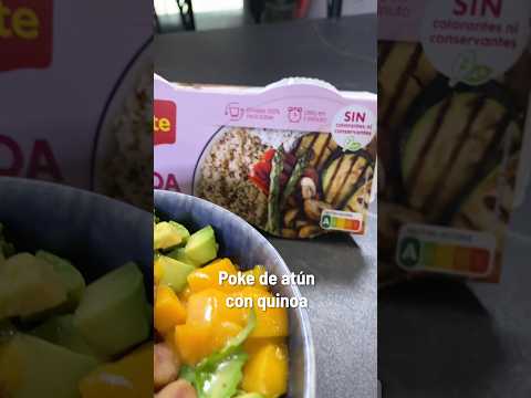 Poke de atún con quinoa