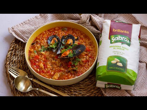 ¡Arroz Caldoso con Mejillones! 🥘🦪 Receta Tradicional y Fácil