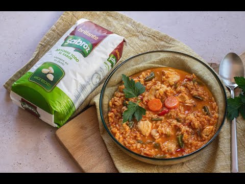 ¡Delicioso Pollo Caldoso con Arroz! | Brillante