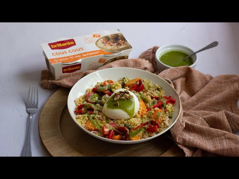 ¡Ensalada de Cuscús Mediterránea! 🥗🍅 Receta Fresca y Saludable