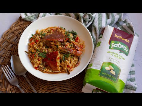 Arroz con Cangrejo Azul 🦀🍚 | Explosión de Sabor Marino en Tu Mesa