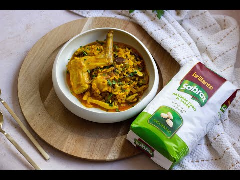 🔥 ¡Sabor tradicional en 3 pasos! Arroz con conejo y setas 🍲🌿