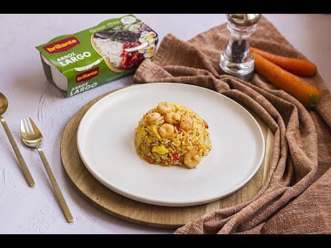 🍤 Arroz Frito con Gambas: ¡El SECRETO de Brillante para un Sabor ÚNICO! 🍚