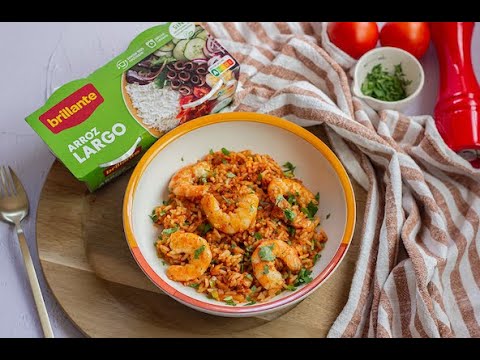 🍤 ¡Descubre el Secreto del Mejor Arroz con Camarones! 🥘 | Brillante Recetas