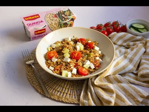 ¡Descubre la Ensalada PERFECTA! Quinoa y Lentejas 🌱 | Sano &amp; Delicioso