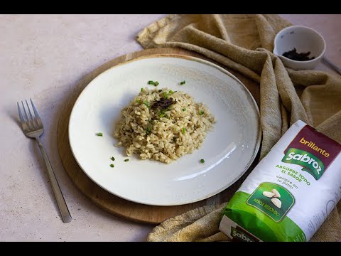 🍚 Arroz con Trufa: ¡Lujo en tu Mesa con Brillante! 🖤