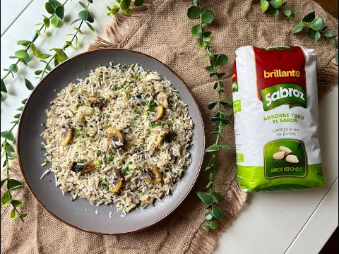 ¡El MEJOR 🍄 Risotto ai Funghi que JAMÁS probaste! (Receta Fácil y Deliciosa) ✅