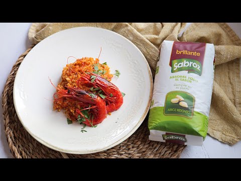 Paella de Carabineros 🦐 | Receta Mediterránea de Sabor Intenso