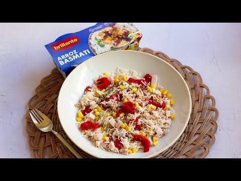 Ensalada de Arroz Basmati 🍚 | Refrescante y Nutritiva para Cualquier Ocasión