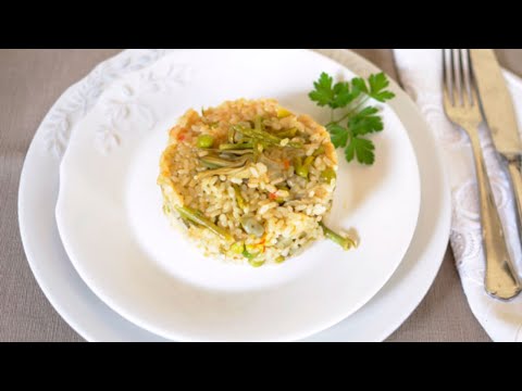 ARROZ CON VERDURAS DE TEMPORADA