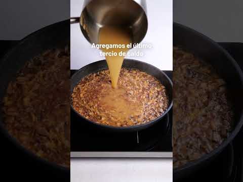 Risotto de Gambas y Setas: Cremoso y Delicioso con Brillante 🍤🍄