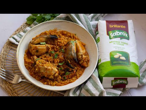 Arroz con Buey de Mar 🦀🍚 | Placer Marino al Estilo Mediterráneo
