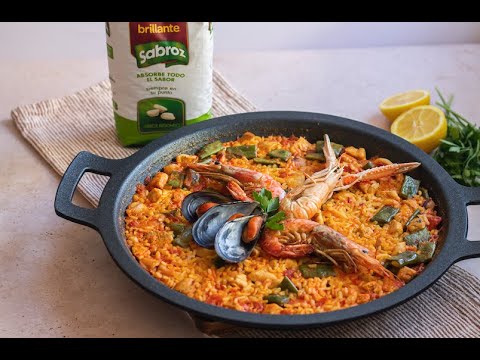 ¡Deliciosa Paella Mixta en un Plato! | Brillante
