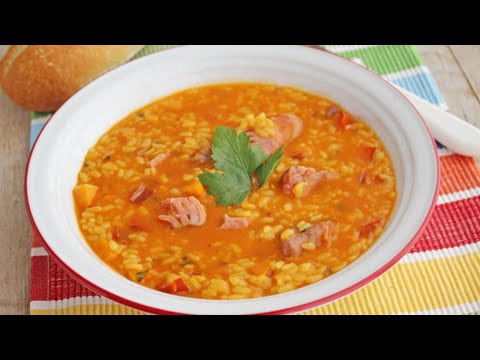 Arroz meloso con atún