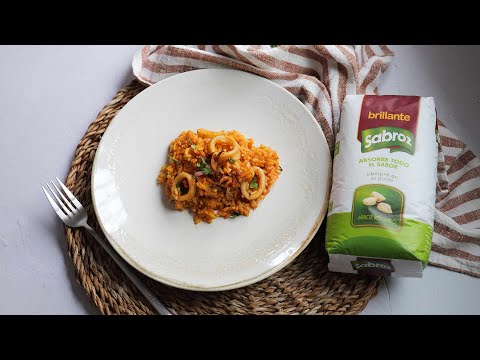 Cómo Hacer Paella de Calamares 🍤 | Receta Fácil y Tradicional