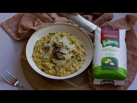 🍄 Risotto de Champiñones Cremoso | Receta Fácil y Deliciosa | Brillante 🌟