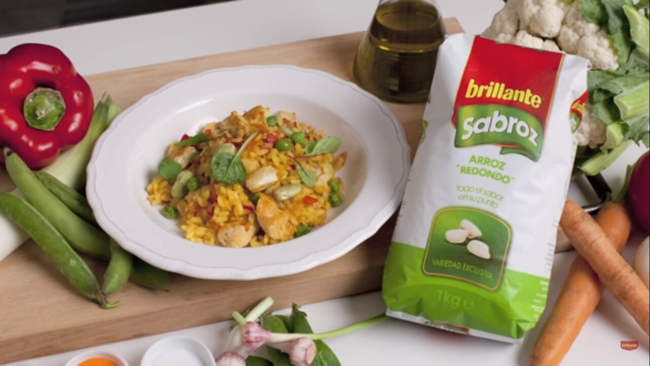 Foto de Arroz de la huerta con pollo de corral