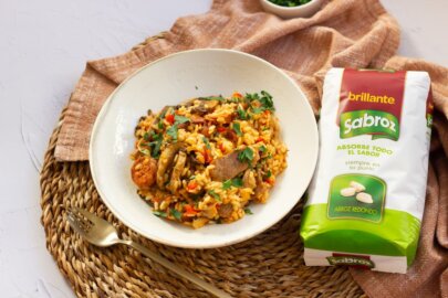 Arroz montañés: receta tradicional con setas y carnes