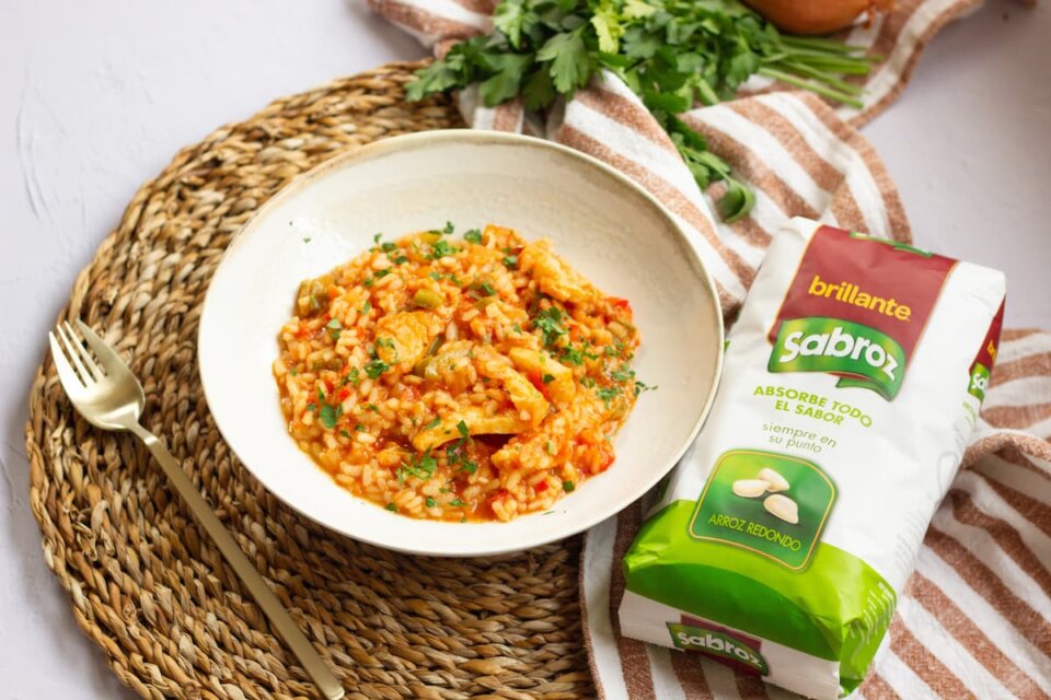 Arroz con bacalao a la portuguesa