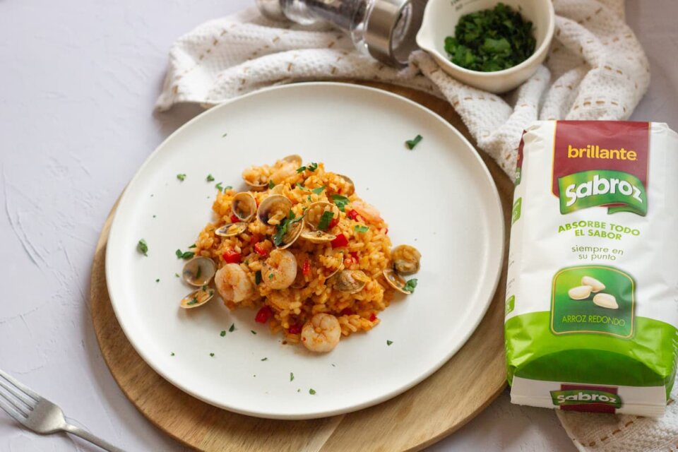 Arroz con almejas y gambas: una receta tradicional