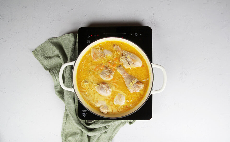 pollo a la cazuela
