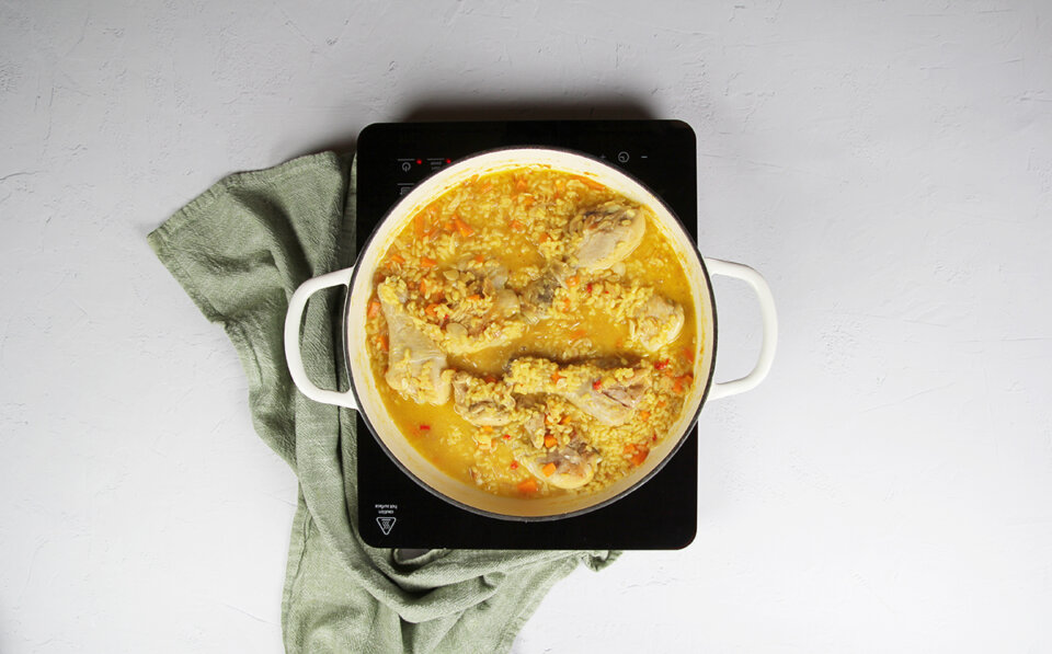 pollo a la cazuela