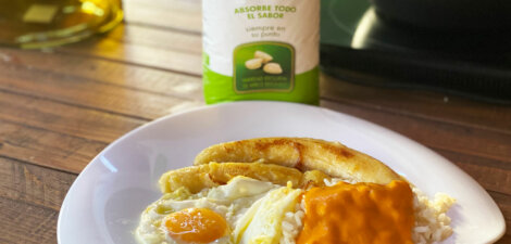 imagen receta Arroz a la cubana