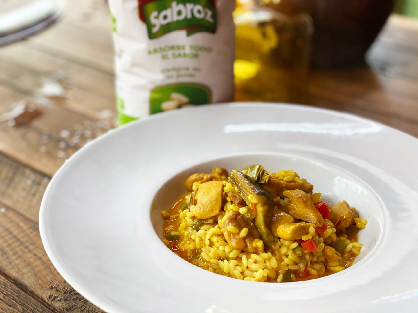 Receta de arroz con pollo