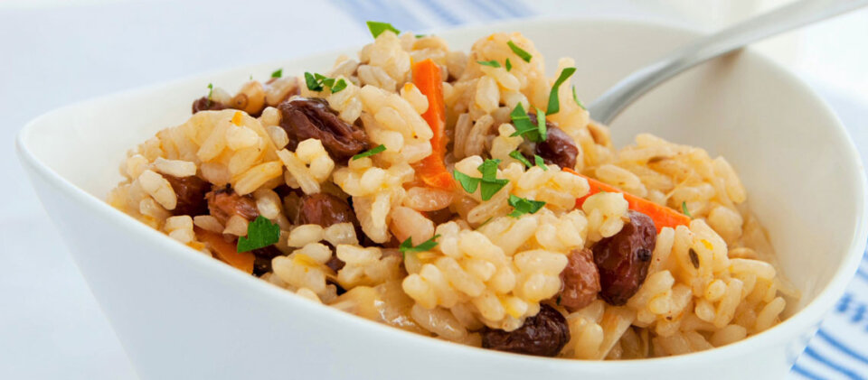 Arroz al estilo marroquí
