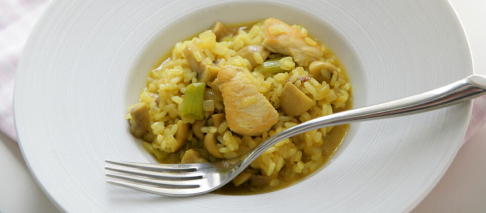 Arroz al curry
