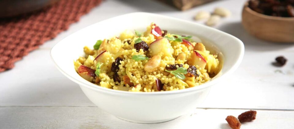 Cous cous con frutos secos