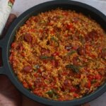 Arroz con tomate y chorizo