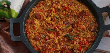 Receta arroz con tomate
