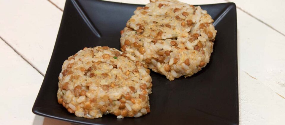 Hamburguesas de arroz