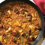 Paella de carne