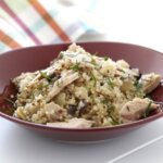 Quinoa con berenjenas y atún