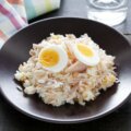 Ensalada de arroz Basmati cubana