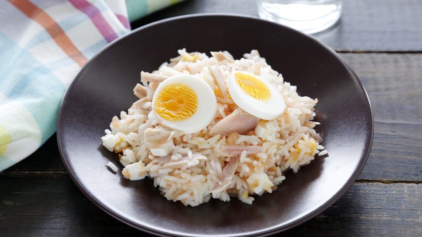 Foto de Ensalada de arroz Basmati cubana