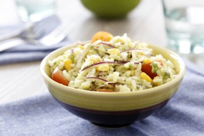 Ensalada de arroz y guacamole XL