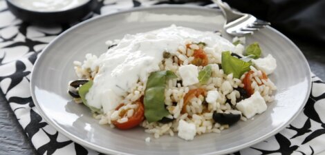 imagen receta Arroz griego
