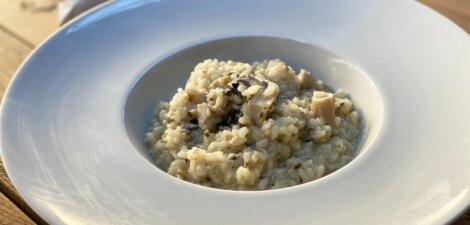 Risotto de champiñones en Thermomix