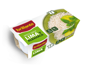 Arroz sabor lima y albahaca