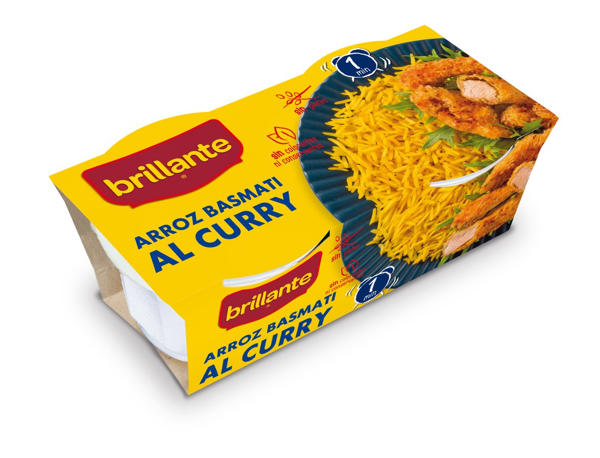 BRILLANTE VASITOS BASMATI AL CURRY