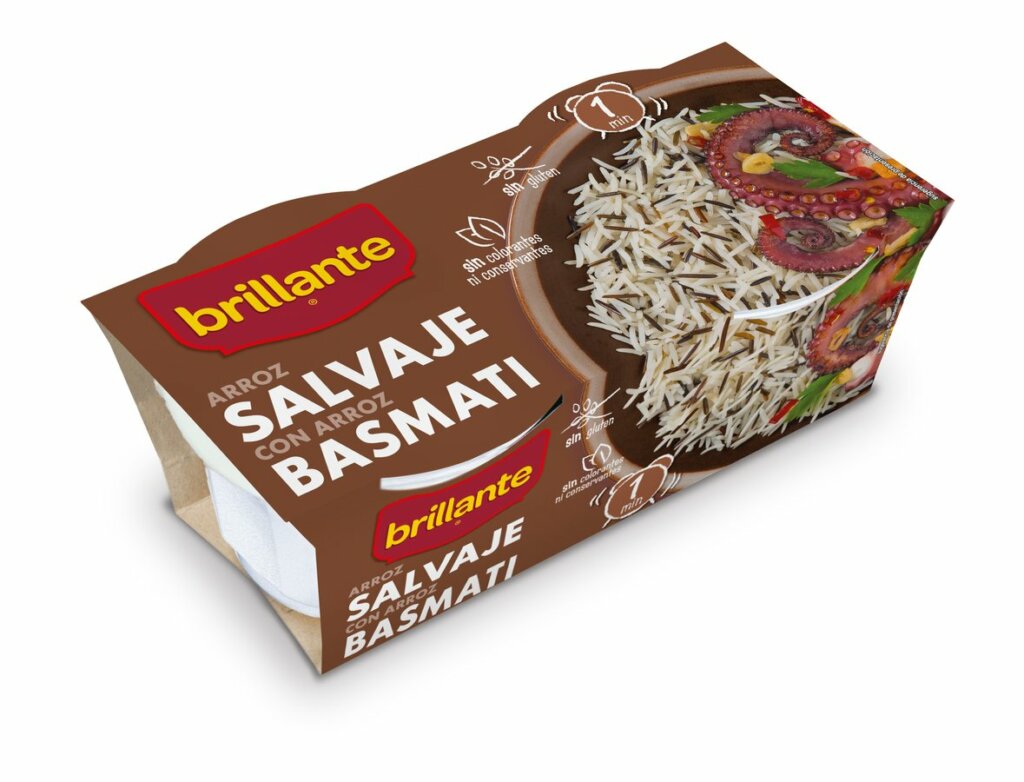 Arroz basmati y salvaje Brillante, te lo pone fácil