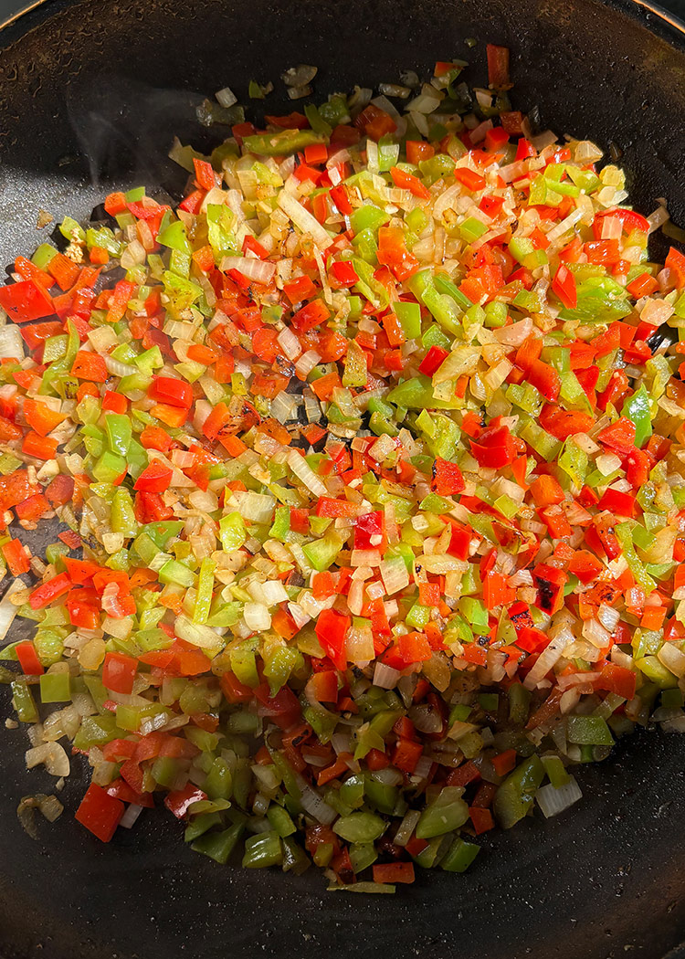 Sofrito para arroz mar y montaña