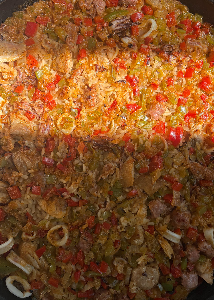 dejar reposar para arroz mar y montaña