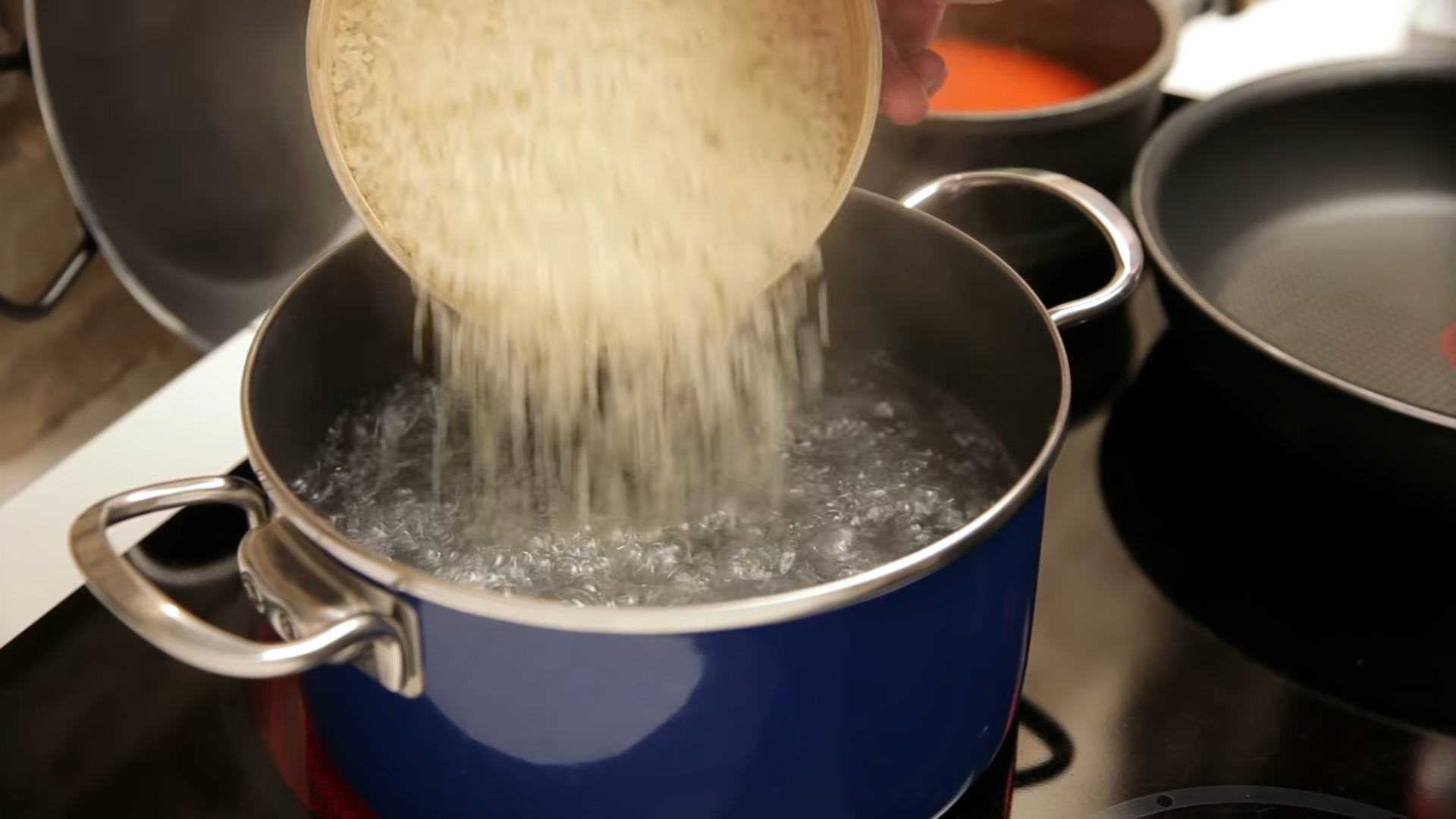 cocemos el arroz