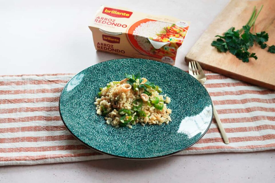 Arroz con chipirones