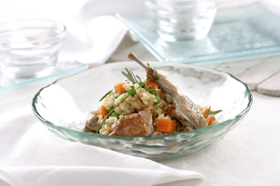 Arroz con codornices
